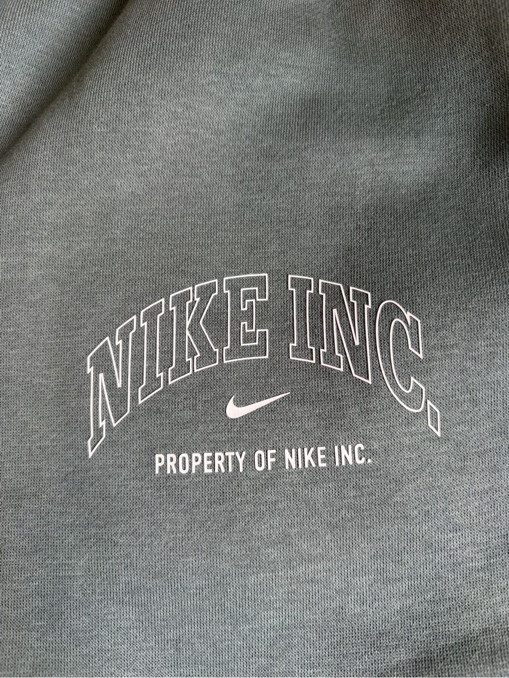 Nike Phoenix Fleece Women's High-Waisted Wide-Leg Sweatpants Green - Picture 5 of 9